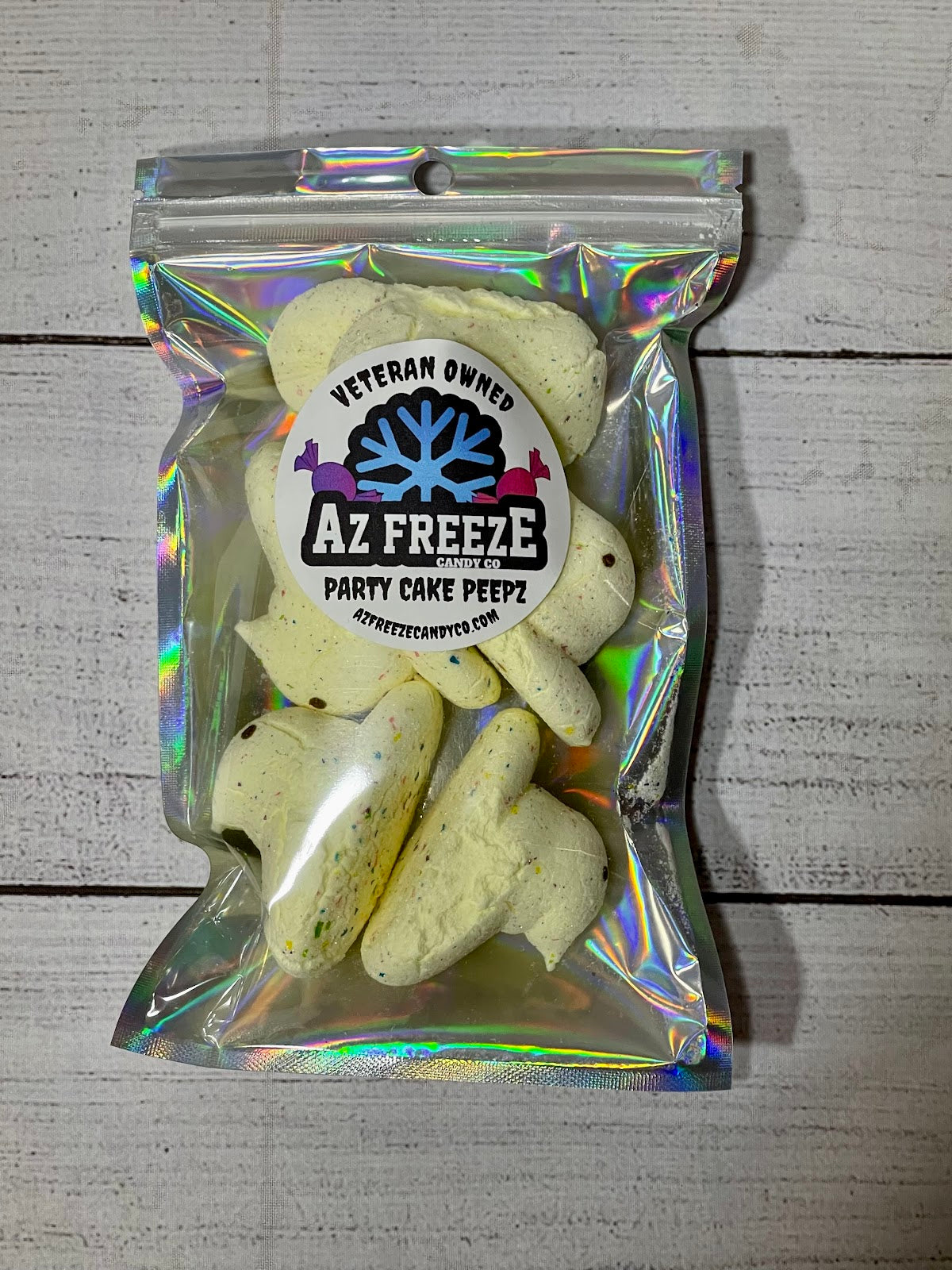 freeze dried party cake peeps