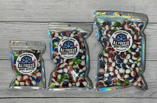 bag of freeze dried berry skittles from azfreezecandyco.com